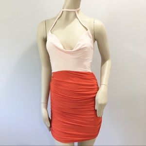 ✨SALE✨Missguided Slinky Choker Cowl Bodycon Dress